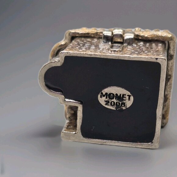 STUNNING MONET 2008 Miniature Porcelain Hinged  Church Keepsake Box - Picture 6 of 6